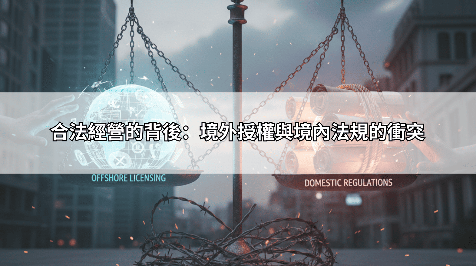 合法經營的背後：境外授權與境內法規的衝突