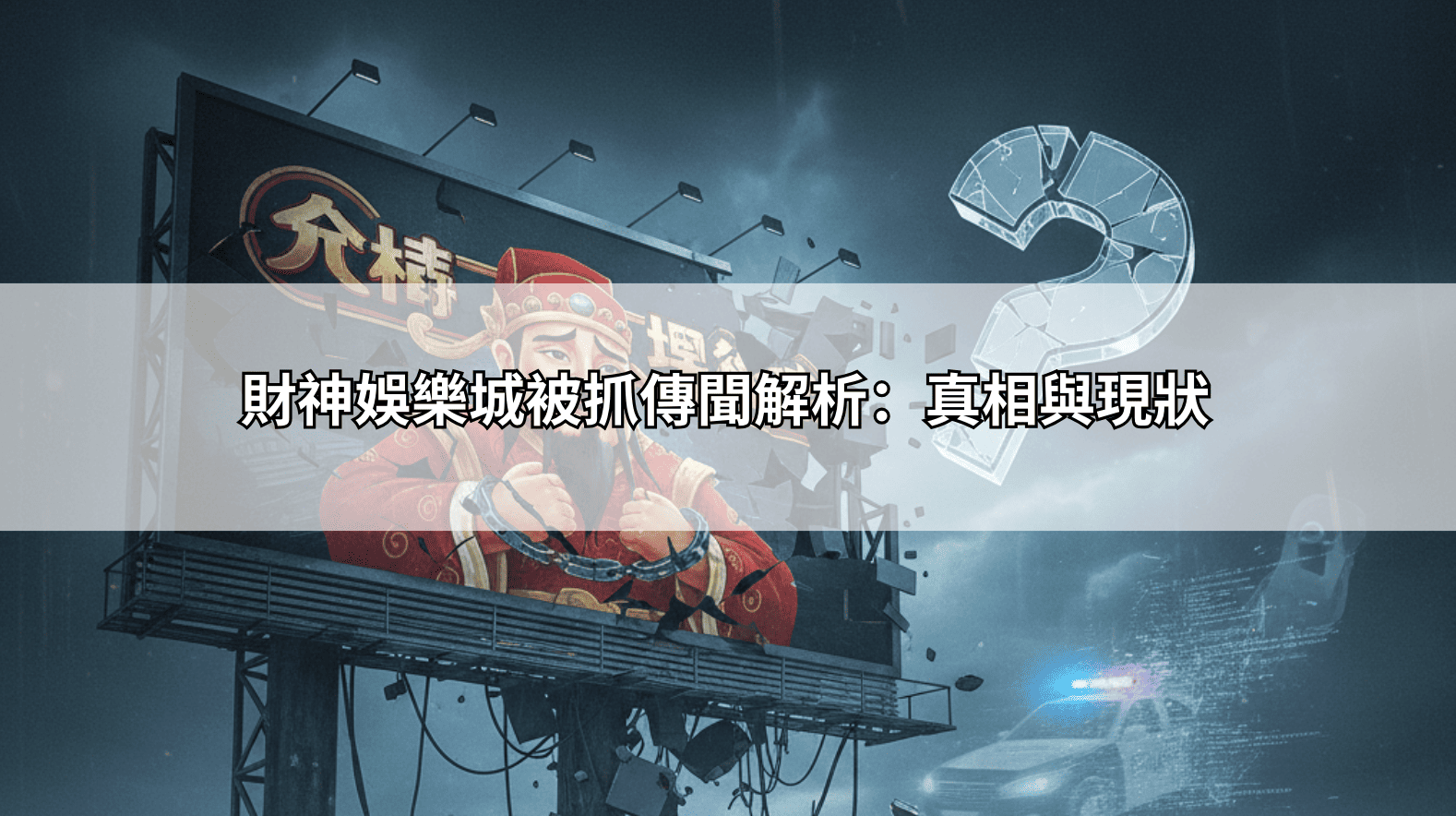 財神娛樂城被抓傳聞解析：真相與現狀
